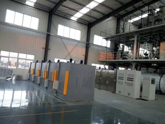 Εποξική ρητίνη προθέρμανση προξήρανση τύπου κυλίνδρου Μεγάλο σύνθετο φούρνο κάλυψης για τοποθέτηση σκόνης
